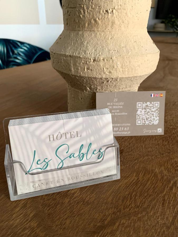 Hotel Les Sables - Urban Style - By Logis Hotels Canet-en-Roussillon Exterior foto