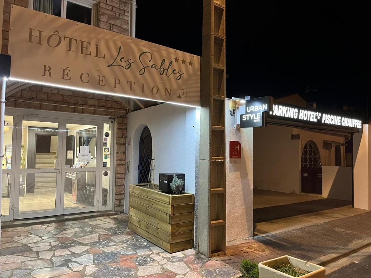 Hotel Les Sables - Urban Style - By Logis Hotels Canet-en-Roussillon Exterior foto